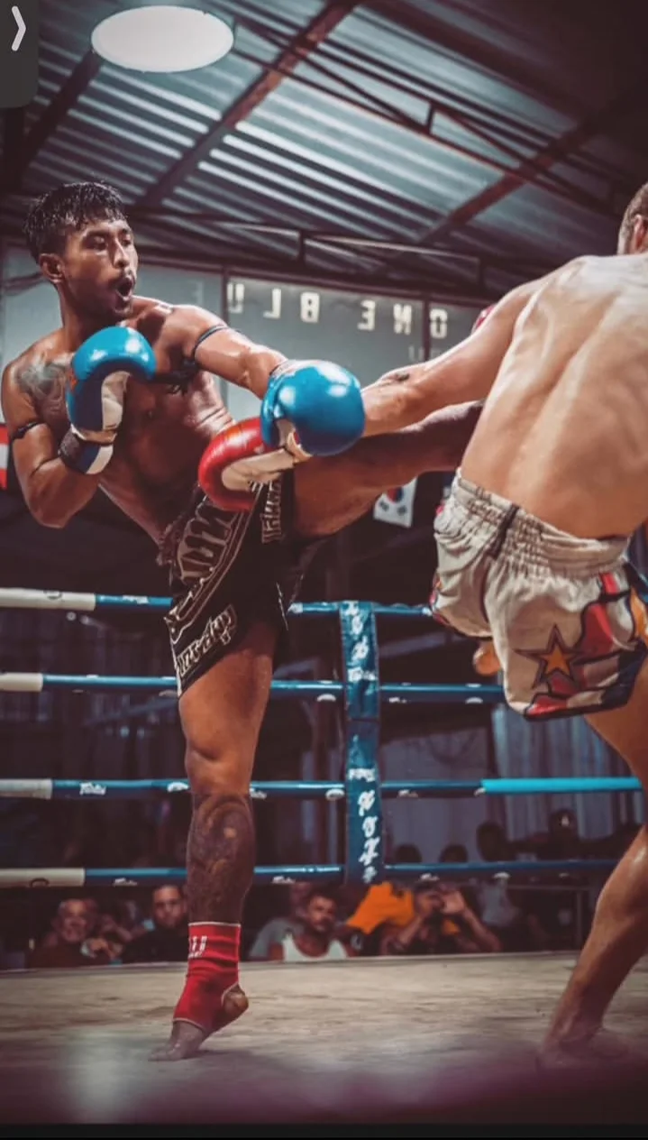 Kru Kong fight at Samui International Stadium